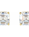 Asscher Studs
