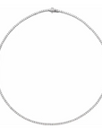 Lightweight Tennis Necklace