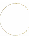 Paperclip Tennis Necklace