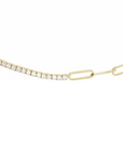 Paperclip Tennis Necklace