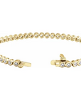 Bezel Tennis Bracelet - 3CT