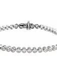 Bezel Tennis Bracelet - 3CT