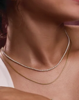 Lightweight Tennis Necklace